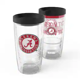 Tervis - Alabama Crimson Tide 2-Pack 16oz. Competitor & Emblem Tumbler Set - Multicolor