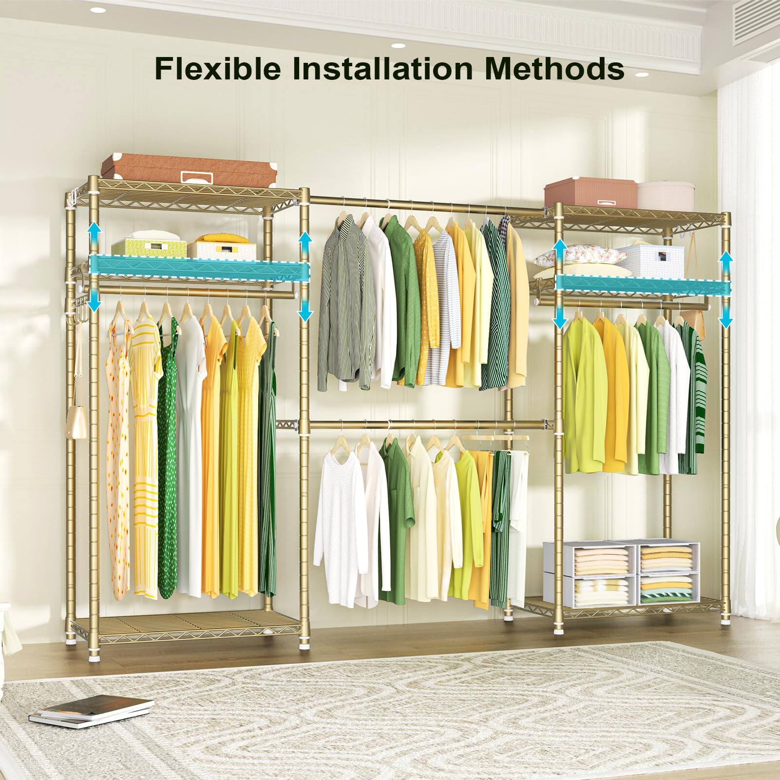 Flexible Installation Methods