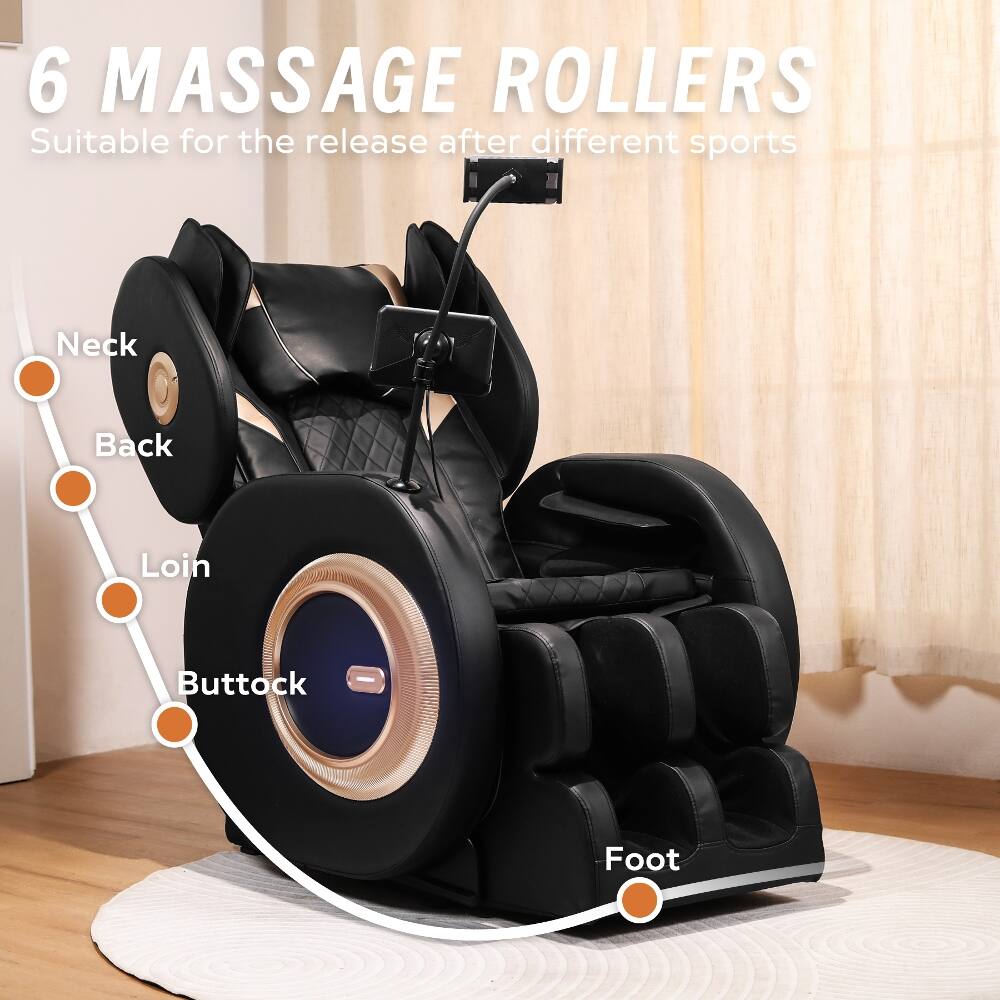 6 MASSAGE ROLLERS  
Suitable for the release after different sports  
Neck  
Back  
Loin  
Buttock  
Foot