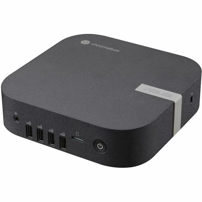 ASUS - Chromebox 5a CHROMEBOX5A-SC041UN Chromebox - Intel Celeron 7305 - 4 GB - 128 GB SSD - Mini PC - Intel - Eco Black