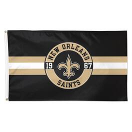 WinCraft - New Orleans Saints 3' x 5' Applique Flag - Multicolor