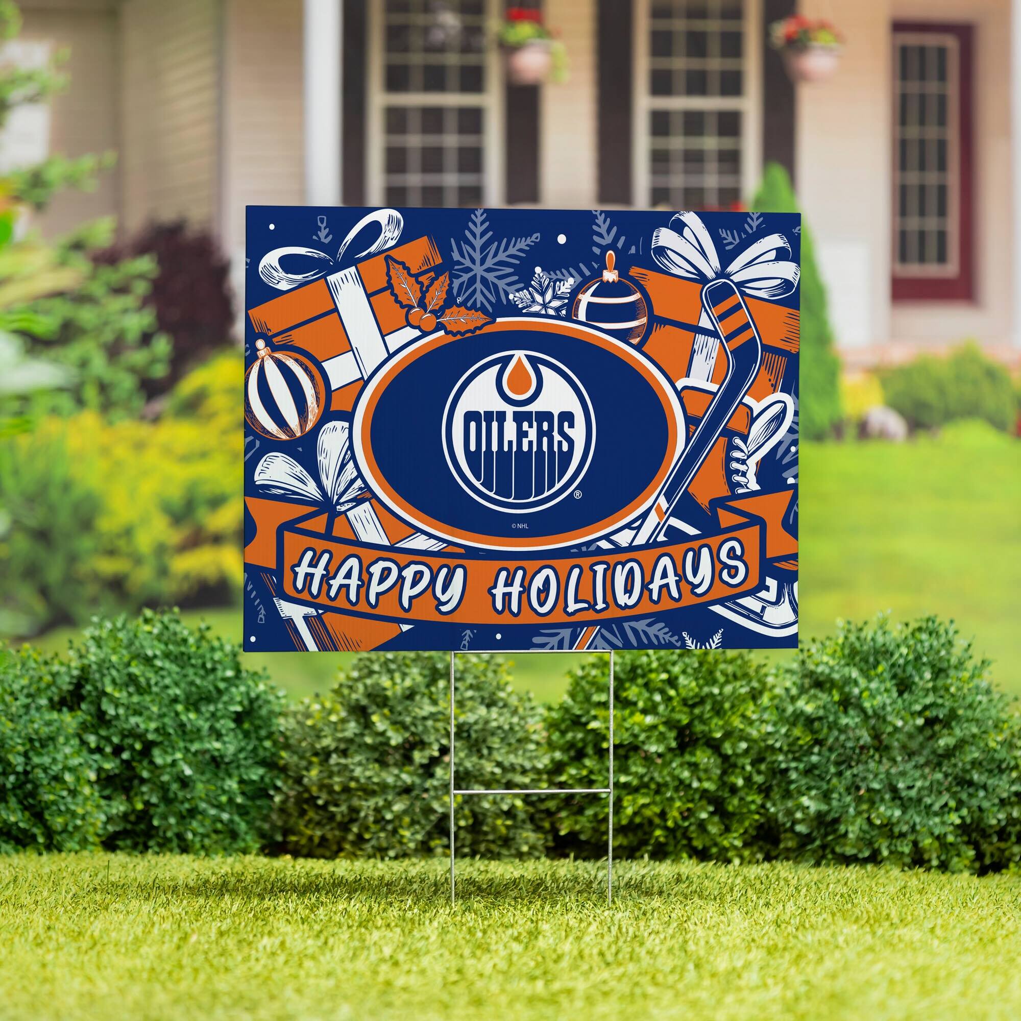 OILERS  
HAPPY HOLIDAYS