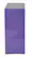 Left. OSP Home Furnishings - Metal Bookcase - Purple.