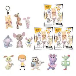 Monogram - Disney Series 78 Winnie The Pooh Blind Bag 3D Foam Bag Clips | 3 Random