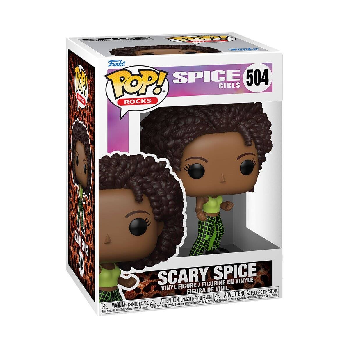 Funko POP! SPICE 504 GIRLS SCARY SPICE FIGURINE EN VINYLE VINYL FIGURE / FIGURA DE VINIL

ADVERTENCIA: PELIGRO DE ASFIXIA - ATTENTION: DANGER - WARNING: CHOKING HAZARD - NE STBE

Pequeños trozos - Petites pièces - Small parts - Pequeñas piezas