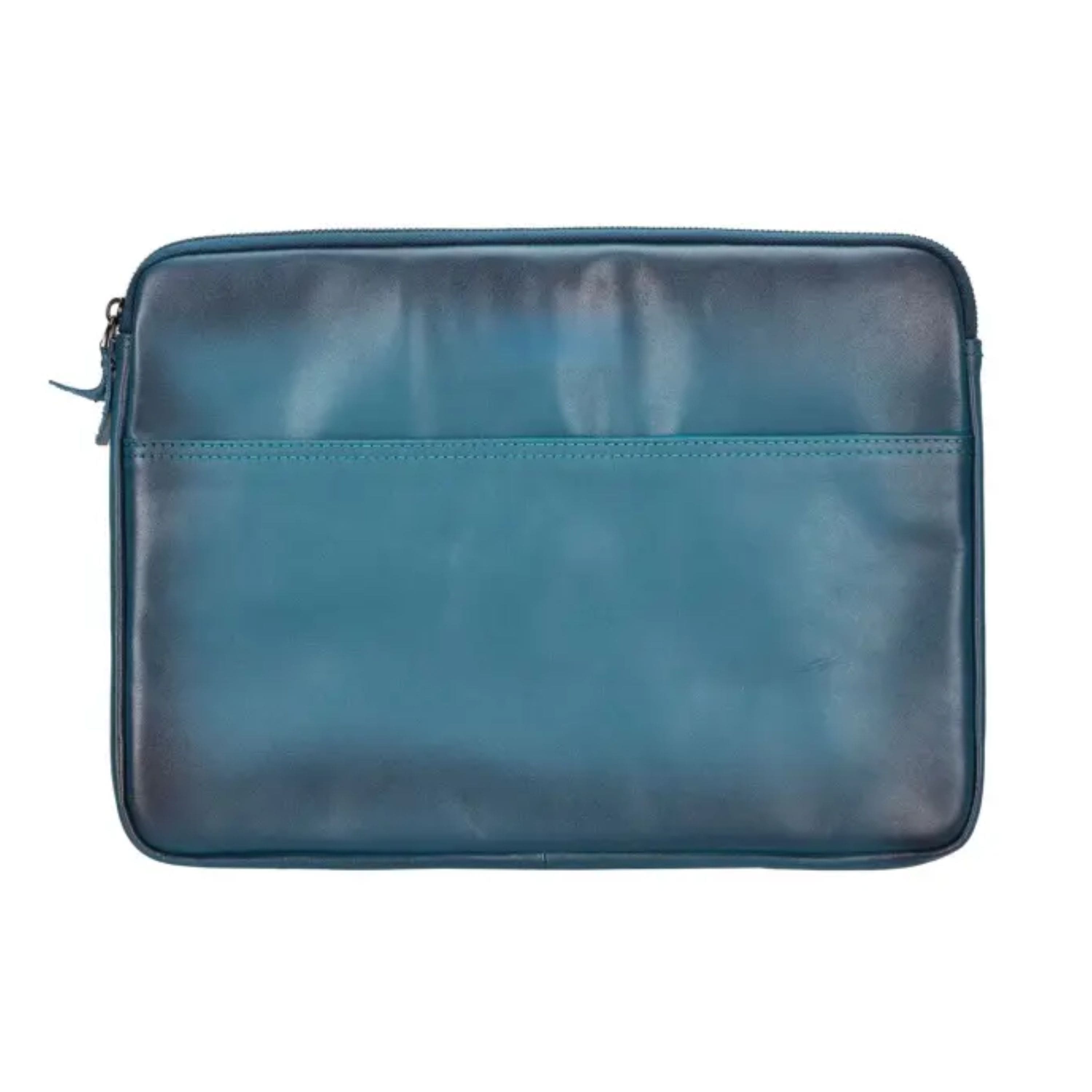 Kitcheniva - 15" Leather Tablet Case Sleeve For iPad MacBook - Blue