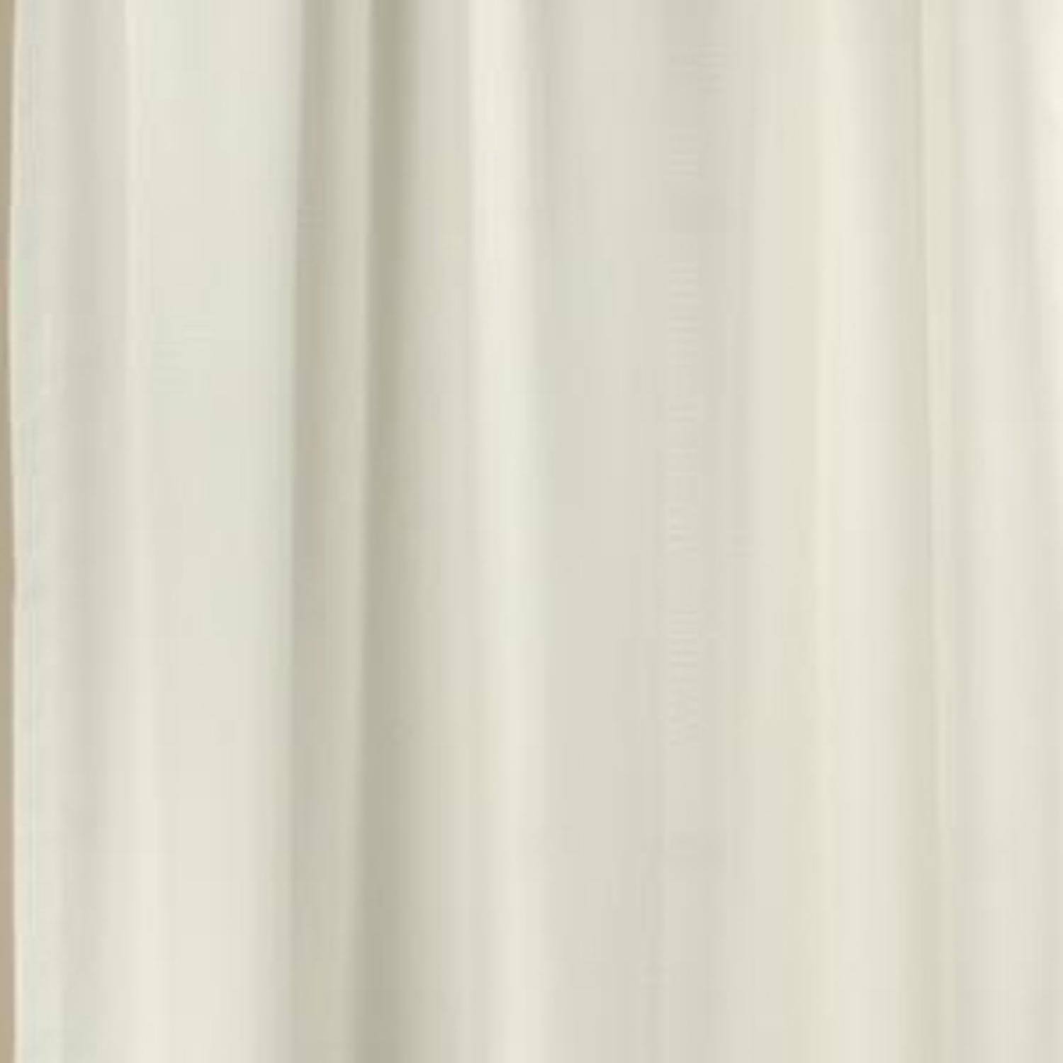 Left. Commonwealth Home Fashions - Commonwealth Thermavoile Rhapsody Lined Tailored Pole Top Curtain Panel - 54x84" - Ivory - Ivory.