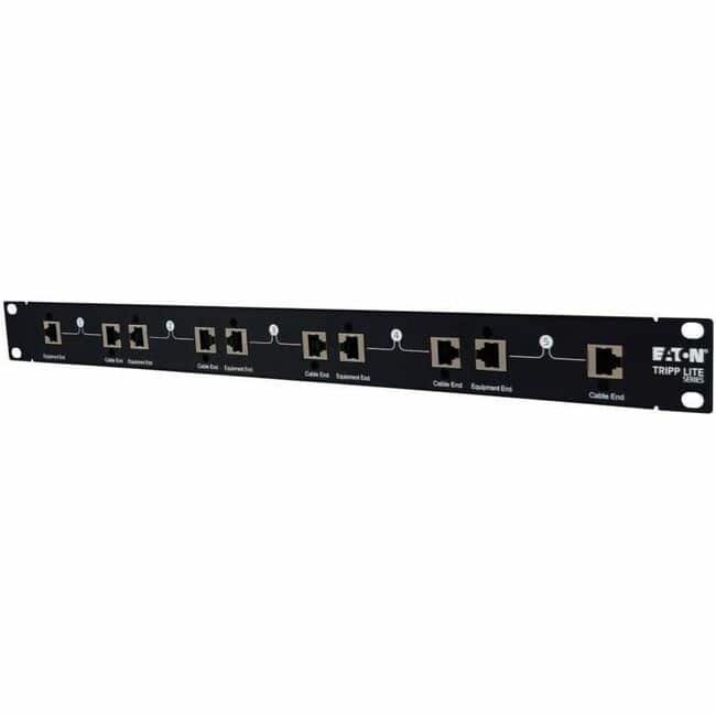 Tripp Lite - series B110-SPPOEC-A5 In-Line PoE++ Surge Protector - A/V Equipment, Camera, Wireless Access Point, Network - Black