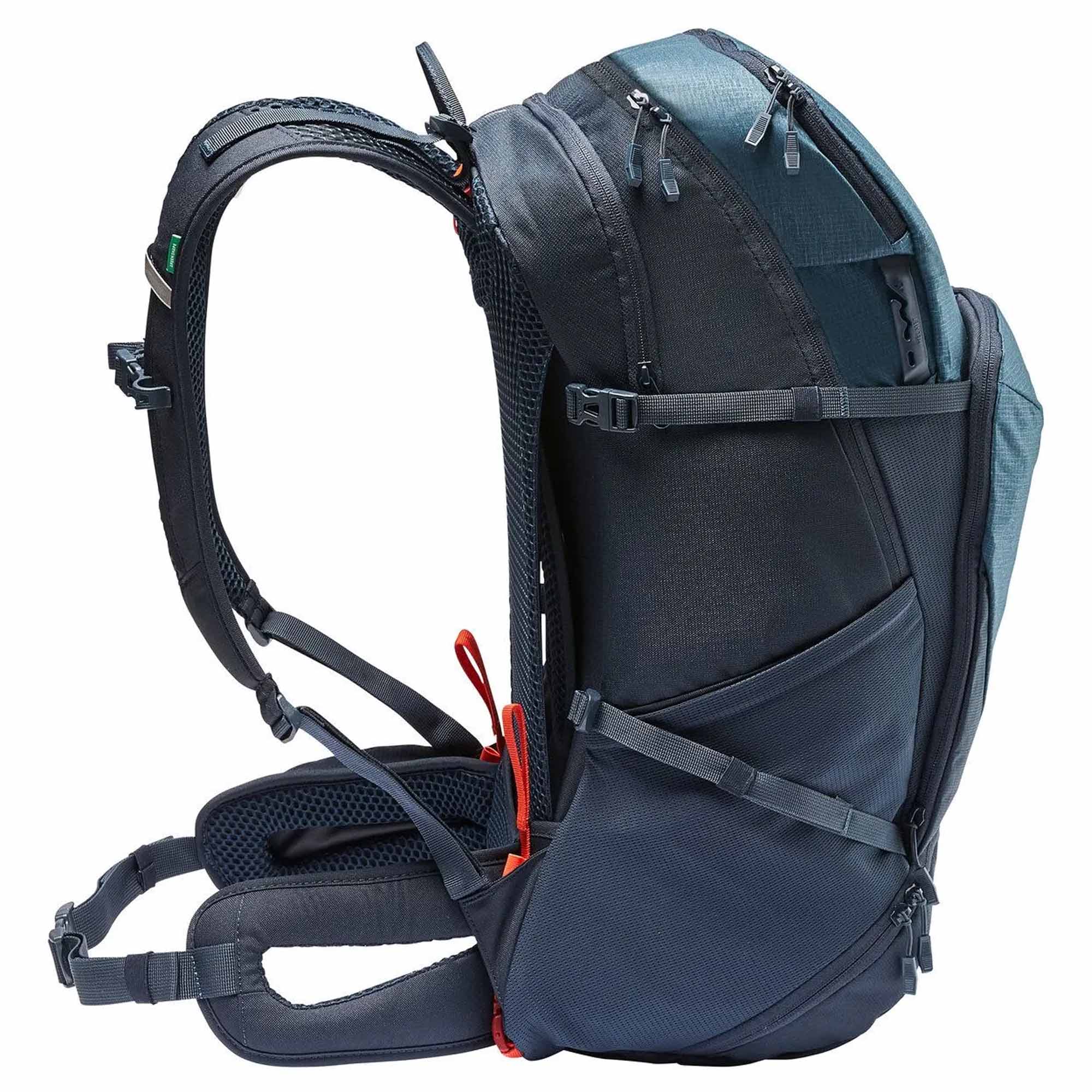 Alt View 2. VAUDE - Vaude Bike Alpin Pro 28 + liters mountain bike backpack - Baltic Sea - Baltic Sea.