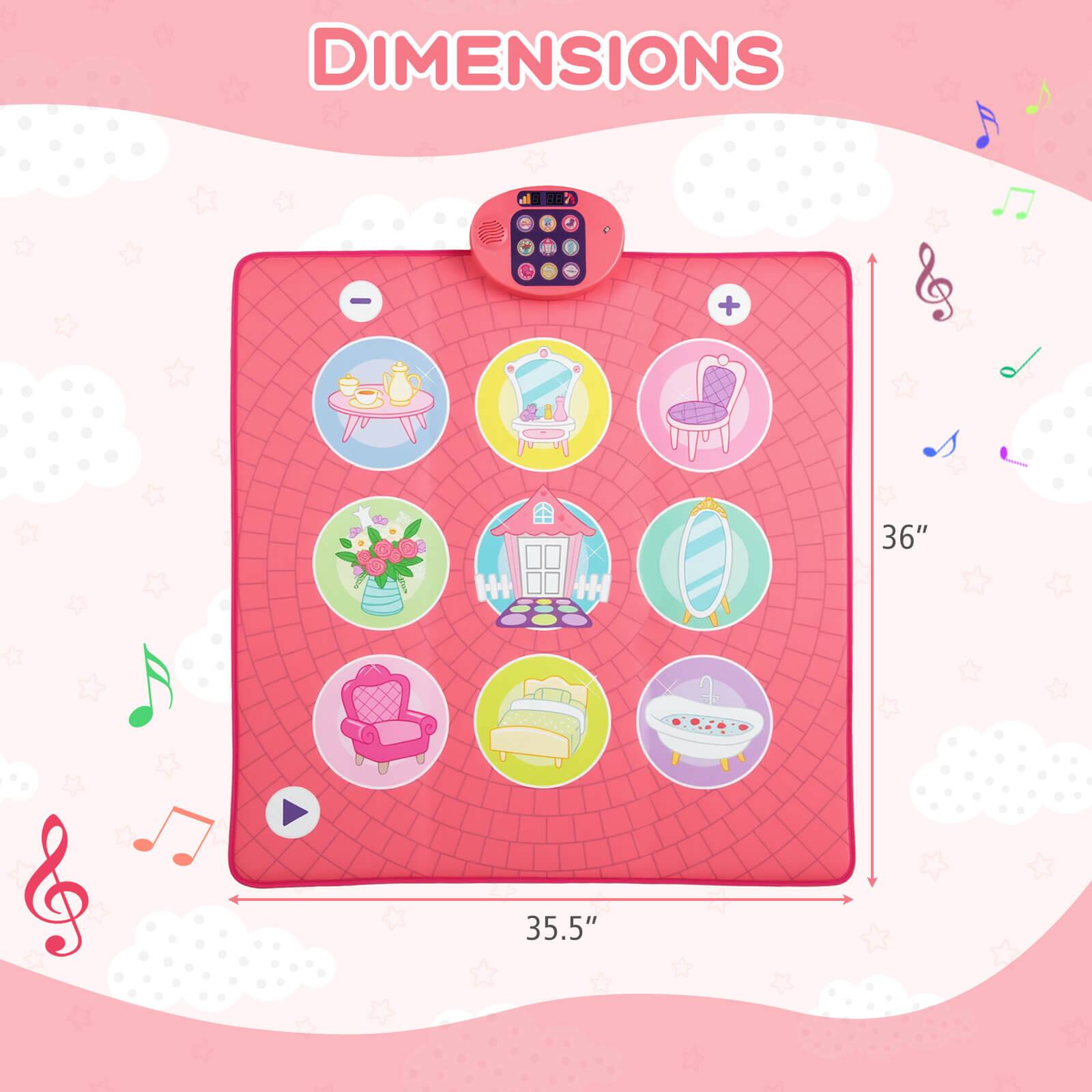 DIMENSIONS

36"  
35.5"