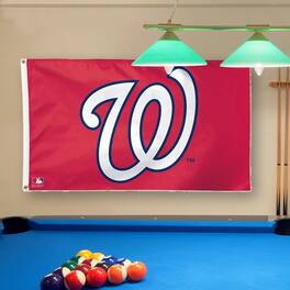 WinCraft - Washington Nationals Deluxe 3' x 5' Flag - Multicolor