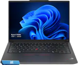Lenovo - ThinkPad E14 Gen 6 14" FHD+ Laptop - AMD Ryzen 5 7535U - 16GB RAM - 256GB SSD - Fingerprint - Backlit - Windows 11 Pro - Black