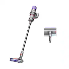 Front. Dyson - Dyson V9 Submarine Extra Dry Cordless Wet and Dry Stick Vacuum - Dark Gray.