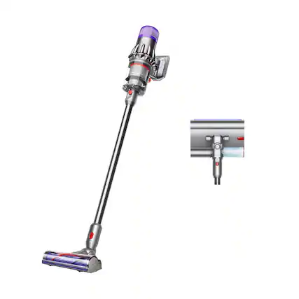 Front. Dyson - Dyson V9 Submarine Extra Dry Cordless Wet and Dry Stick Vacuum - Dark Gray.