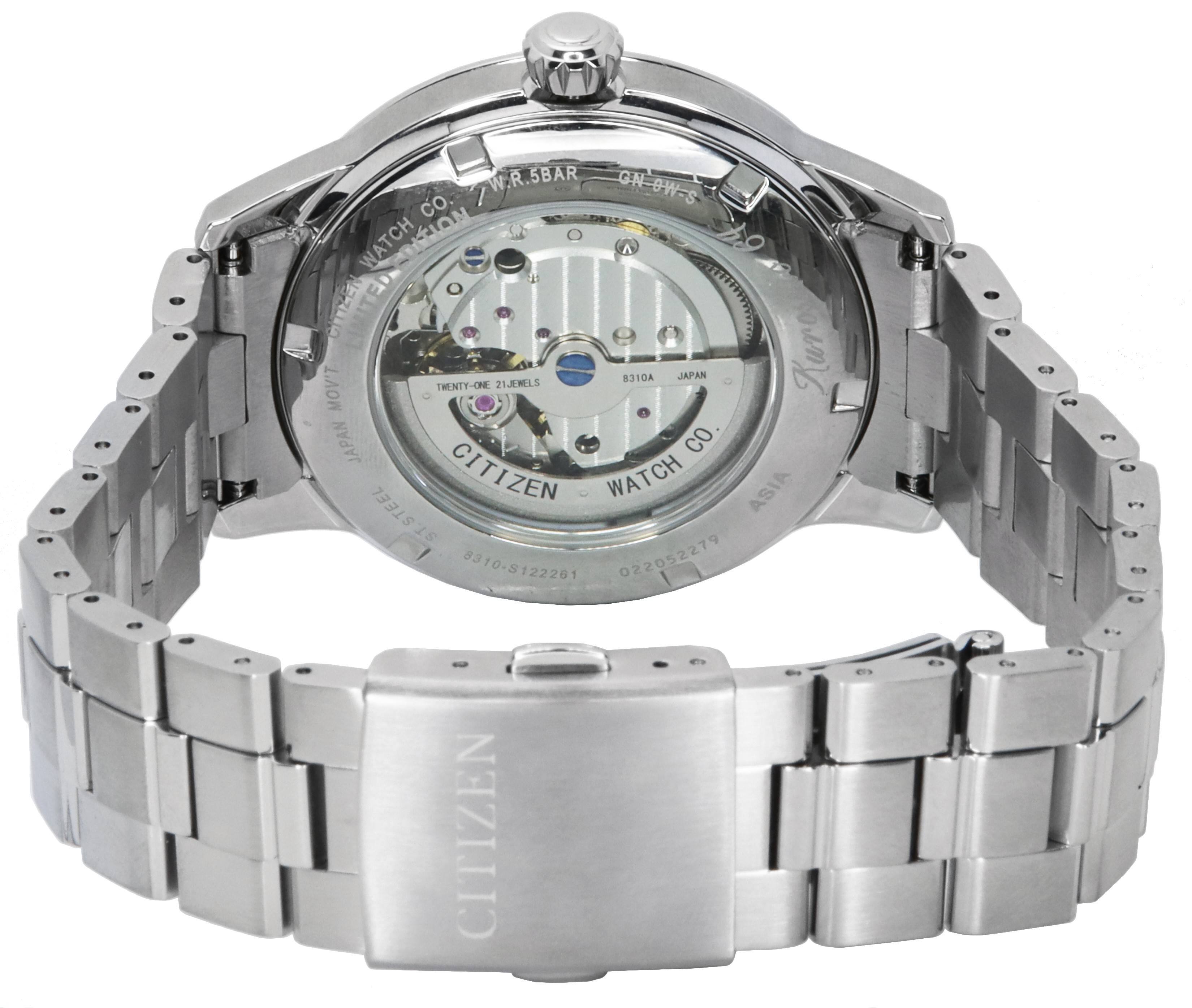 chiiko Citizen Kuroshio 64 Series Limited Automatic Men's Watch NK0008