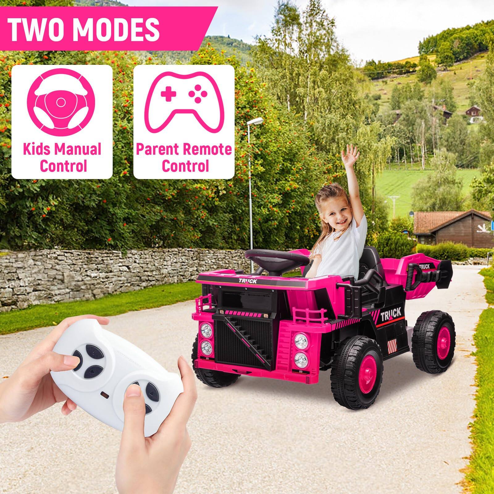 TWO MODES

Kids Manual Control

Parent Remote Control

TRUCK