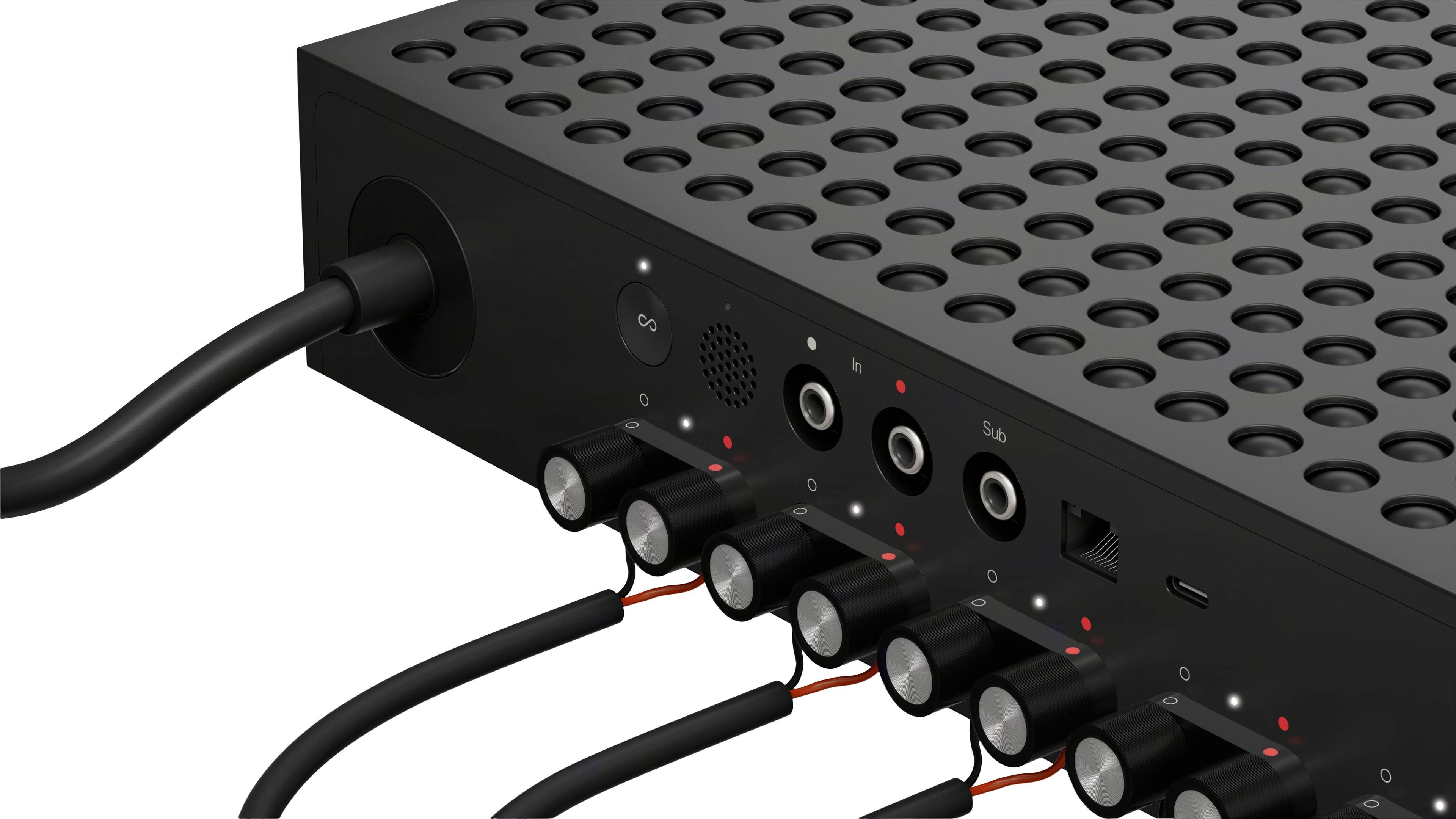 Alt View 1. Sonos - AMP Multi 1000W 8 Ch Amplifier - Black.