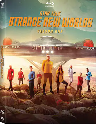 Front. Star Trek Strange New Worlds: Season One (Steelbook) - BLU-RAY.
