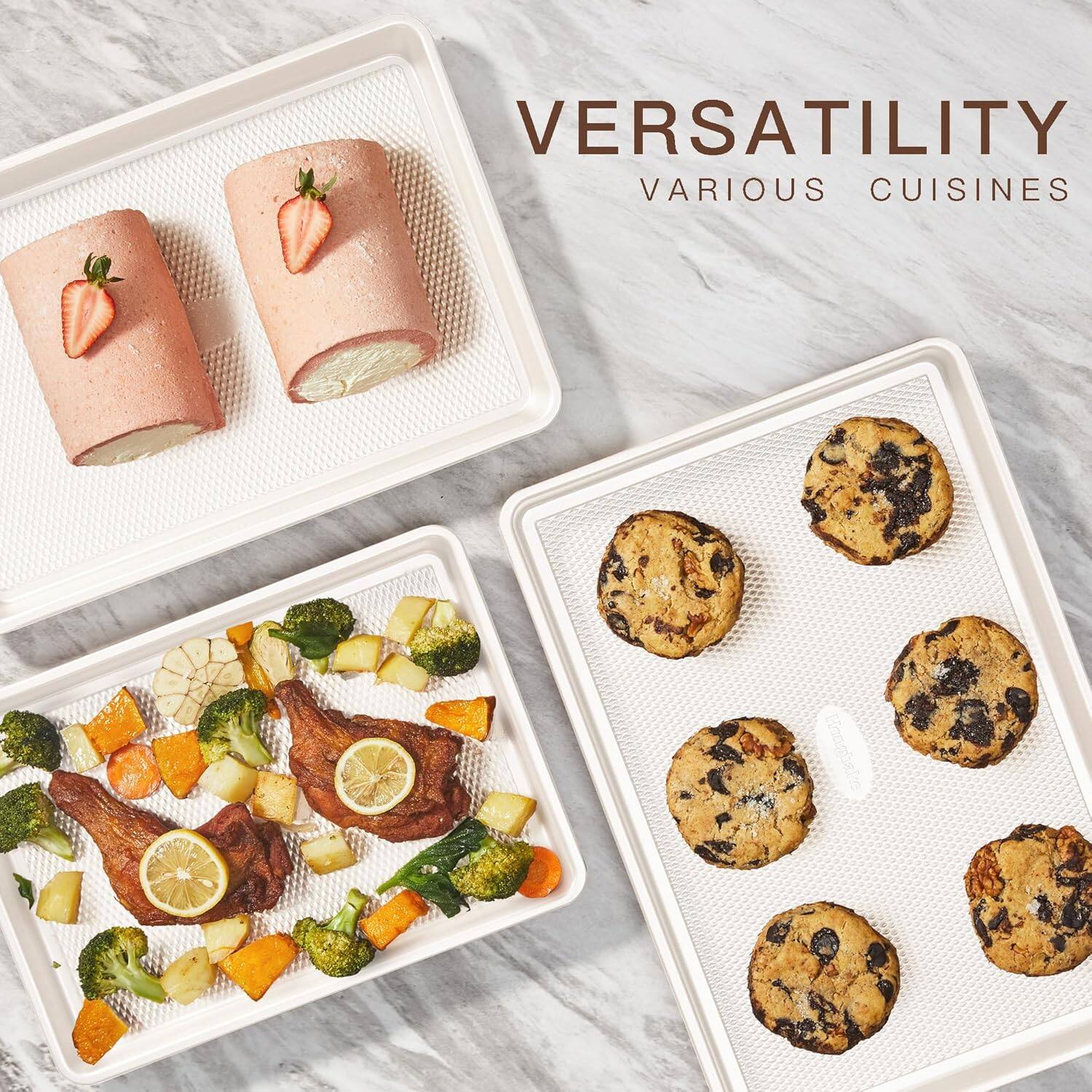 VERSATILITY  
VARIOUS CUISINES