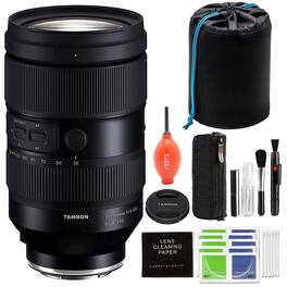 35-150MM F/2-2.8 Di iii Vxd Lens for Sony E with Advanced Accessory and Travel Bundle | Tamron AFA058S-700 - Black