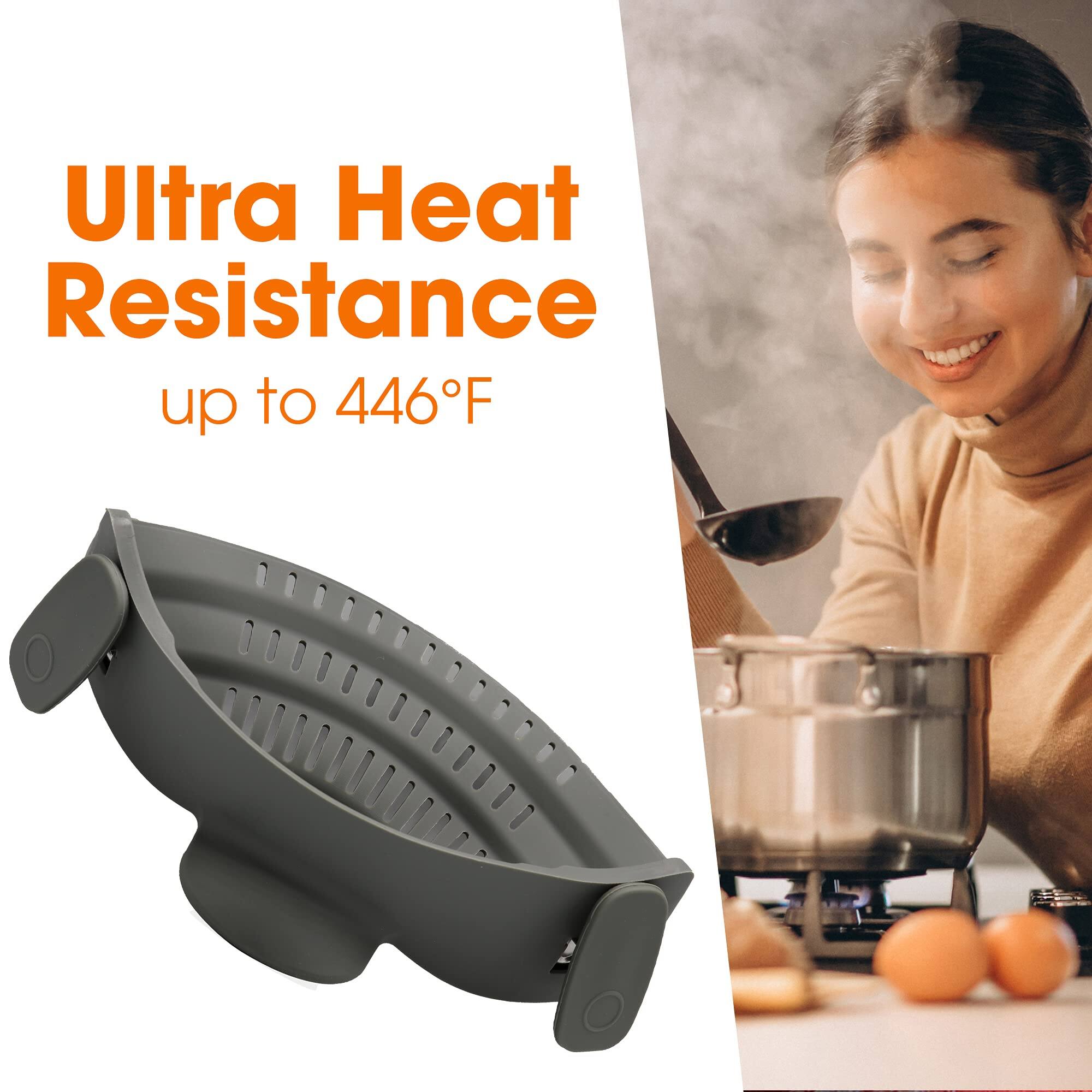 Ultra Heat Resistance up to 446°F