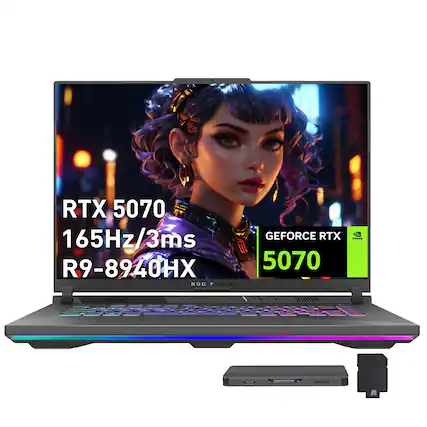 RTX 5070
165Hz/3ms
R9-8940HX
ROG TRITON
GEFORCE RTX 5070
