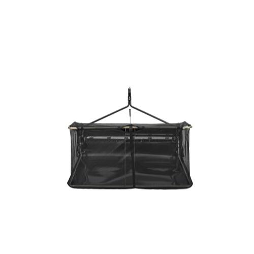 Alt View 7. Dapper Supply - 42" Tow Behind Lawn Sweeper 25 cu. ft. bag - Black.