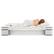 Alt View 4. Modway - Jenna 14" Innerspring and Foam California King Mattress by Modway - White.