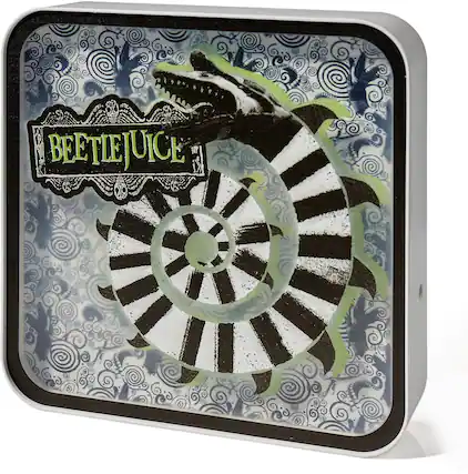 Front. Numskull - Numskull - Beetlejuice Acrylic Lamp - Collectibles - Multicolor.