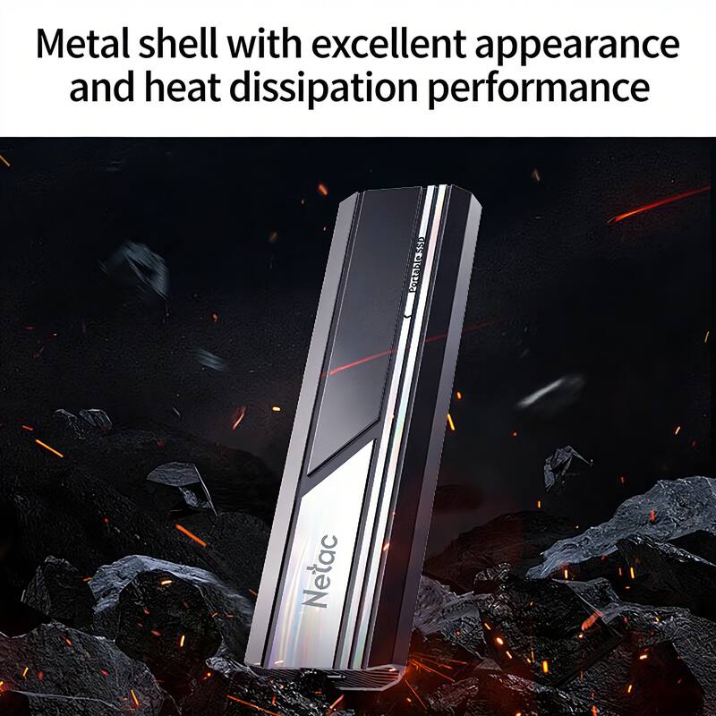 Metal shell with excellent appearance and heat dissipation performance  
Netac