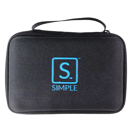 Front. iSimple - Travel Kit with 20W USB-C Wall Charger, 20W USB-C Car Charger, 5,000mAh Power Bank, 6 ft USB-C to 8‑Pin Cable - White.