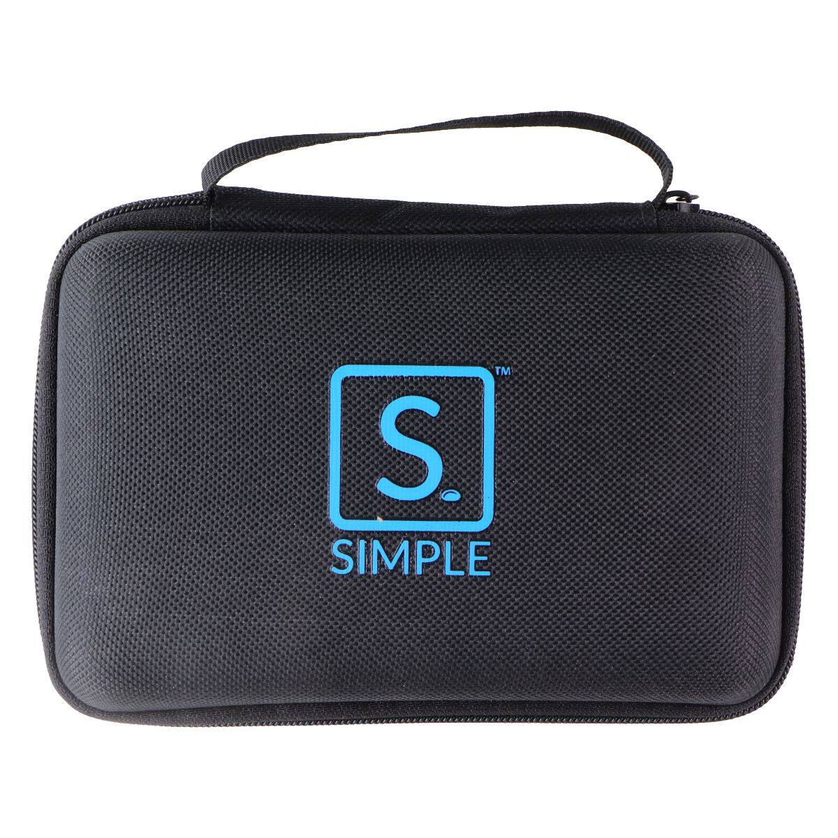Front. iSimple - Travel Kit with 20W USB-C Wall Charger, 20W USB-C Car Charger, 5,000mAh Power Bank, 6 ft USB-C to 8‑Pin Cable - White.
