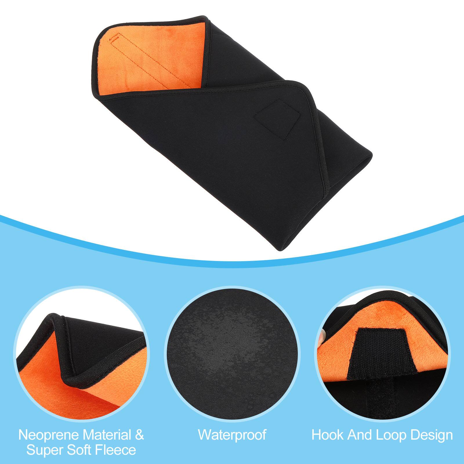 Neoprene Material & Super Soft Fleece  
Waterproof  
Hook And Loop Design