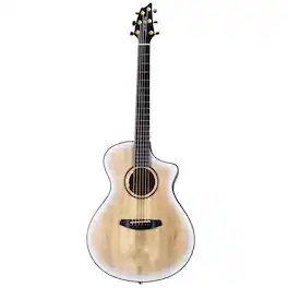 Breedlove - Oregon Concert CE Myrtlewood LTD Acoustic-Guitar, White Sand Gloss