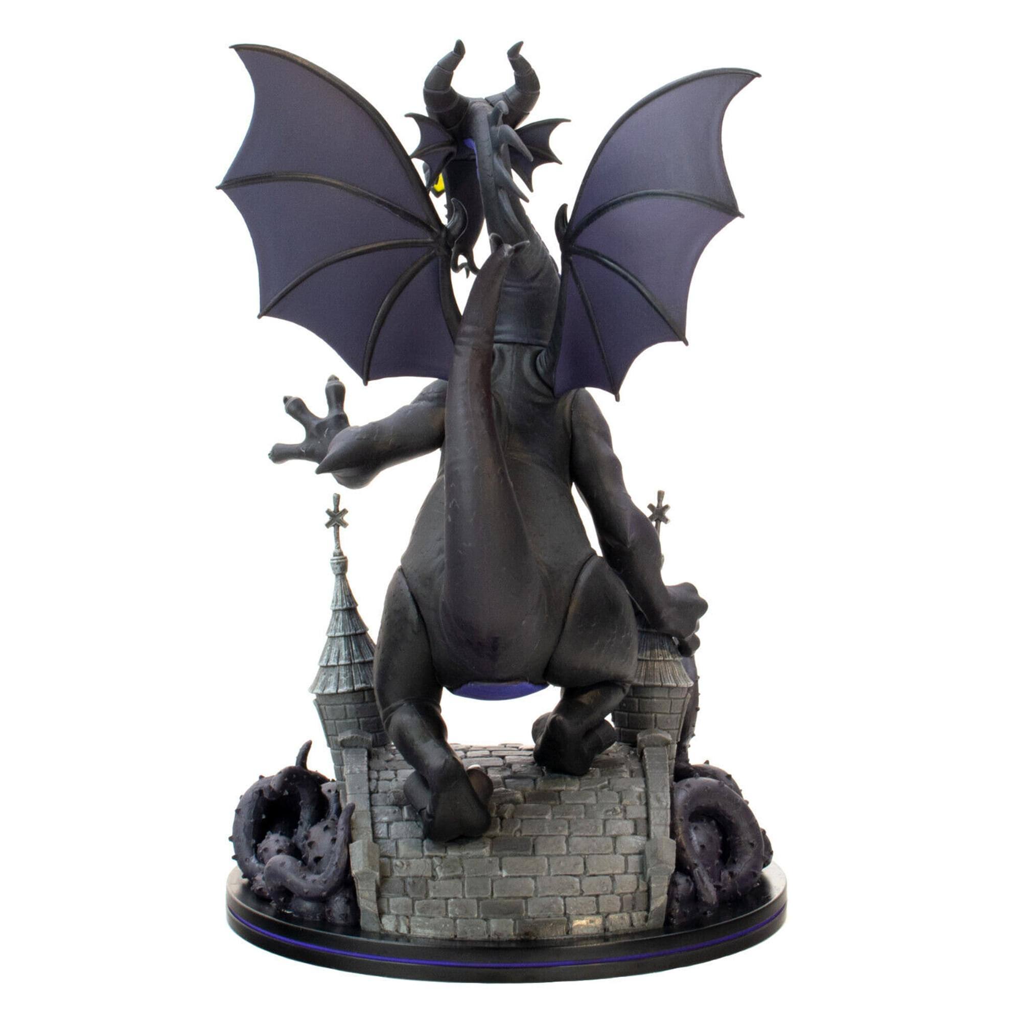 Alt View 2. Disney - Disney Maleficent Dragon Q-FIG MAX Elite Diorama - Black/Purple.