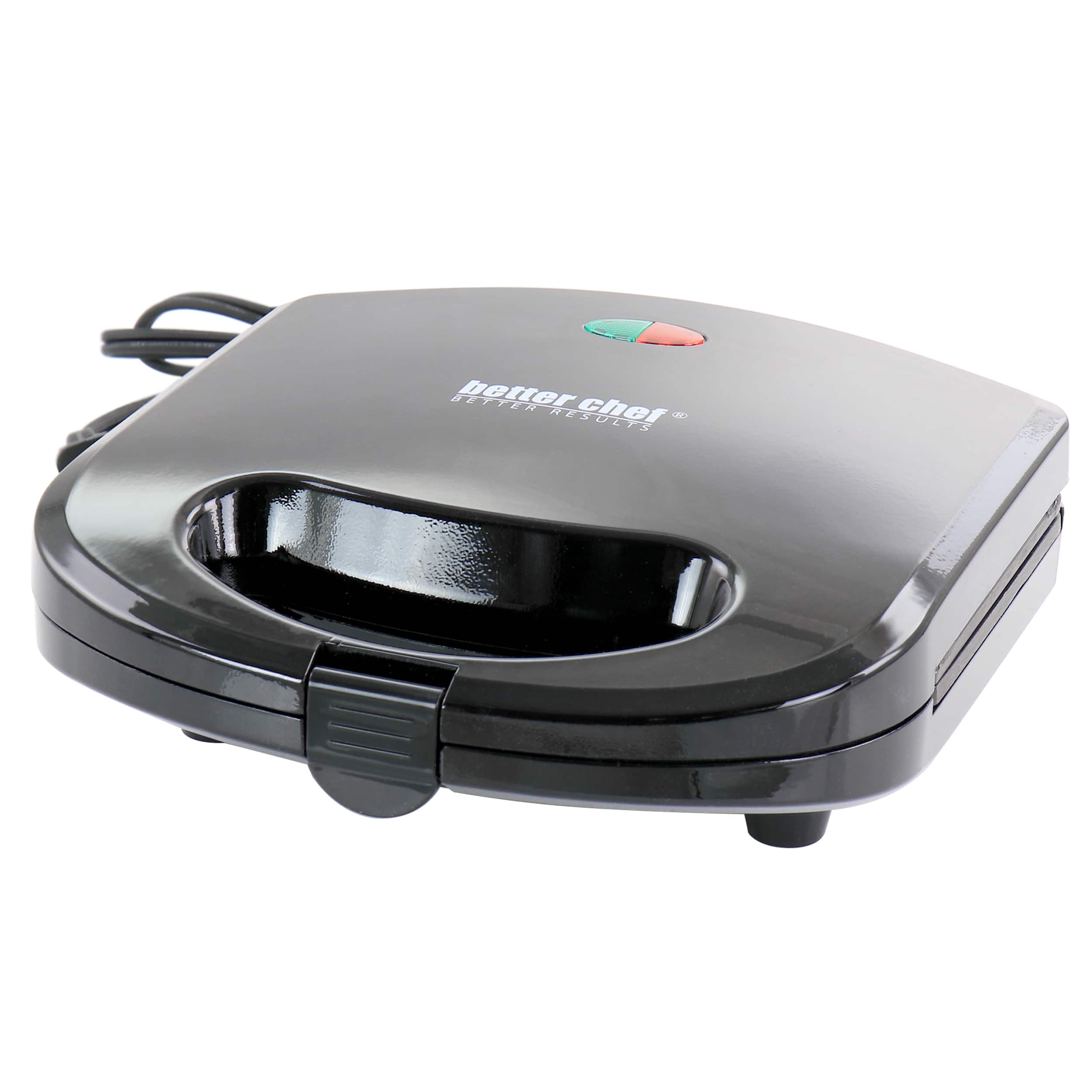 Better Chef - Nonstick Panini Contact Grill - Black