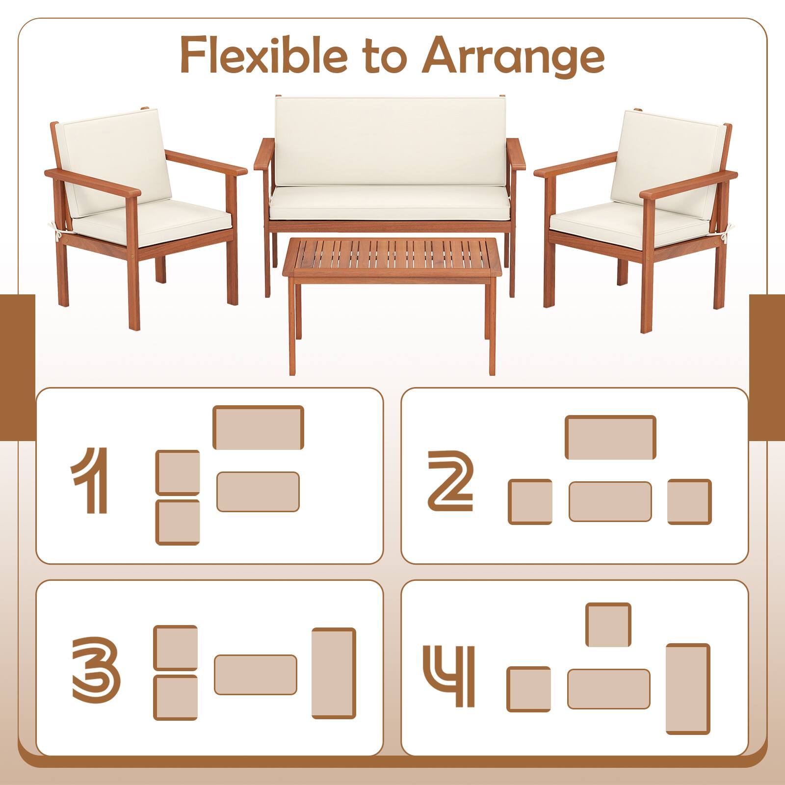 Flexible to Arrange 1 1E 3 - 2