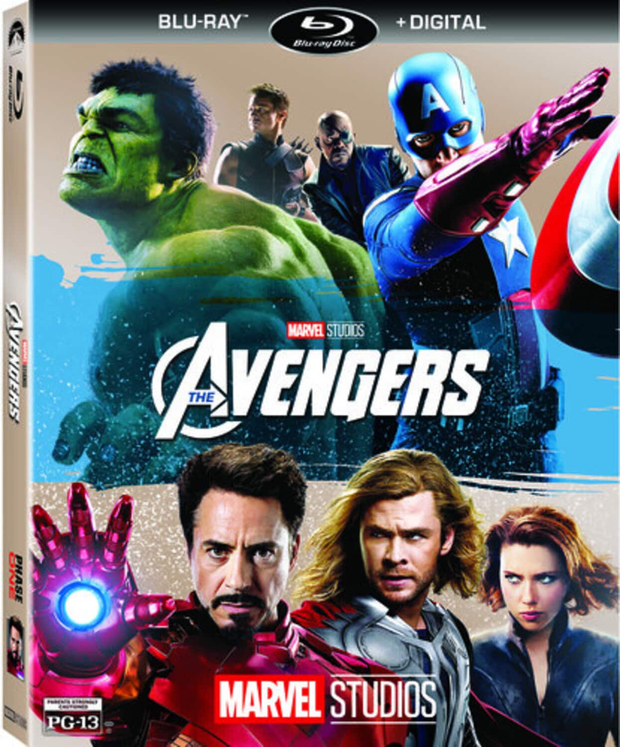 Front. The Avengers   - BLU-RAY.