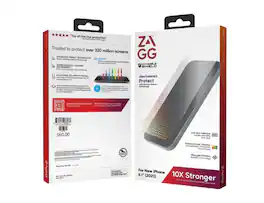 ZAGG - Invisible Shield Glass Screen Protector for iPhone 15 Pro / iPhone 6.1 Pro 2023 - Clear