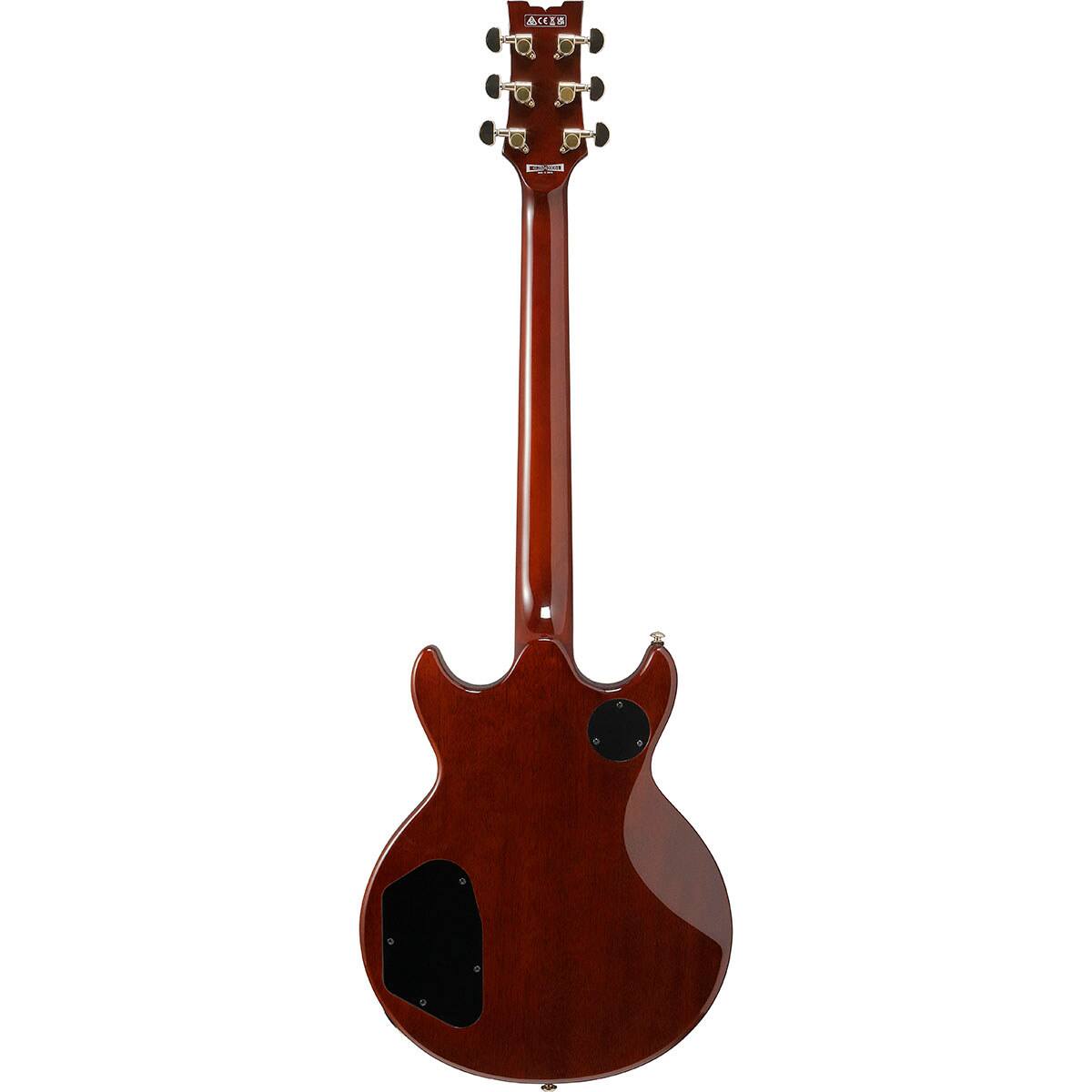 Alt View 1. Ibanez - Ibanez AR Standard AR320 Electric Guitar, Midnight Black Metallic.