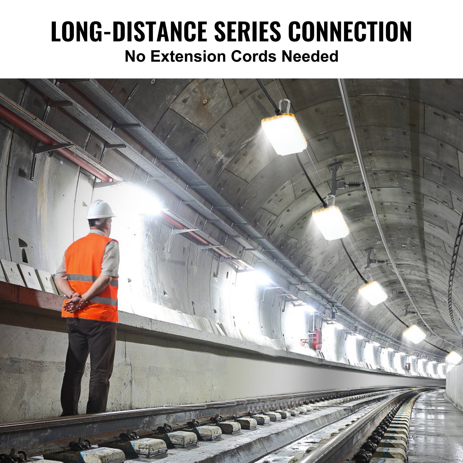 LONG-DISTANCE SERIES CONNECTION  
No Extension Cords Needed