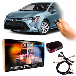 MPC - Remote Activated Remote Start Kit For 2020-2022 Toyota Corolla - With T-Harness - Black