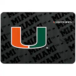 Keyscaper - Miami Hurricanes Wireless Charger and Mouse Pad - Multicolor