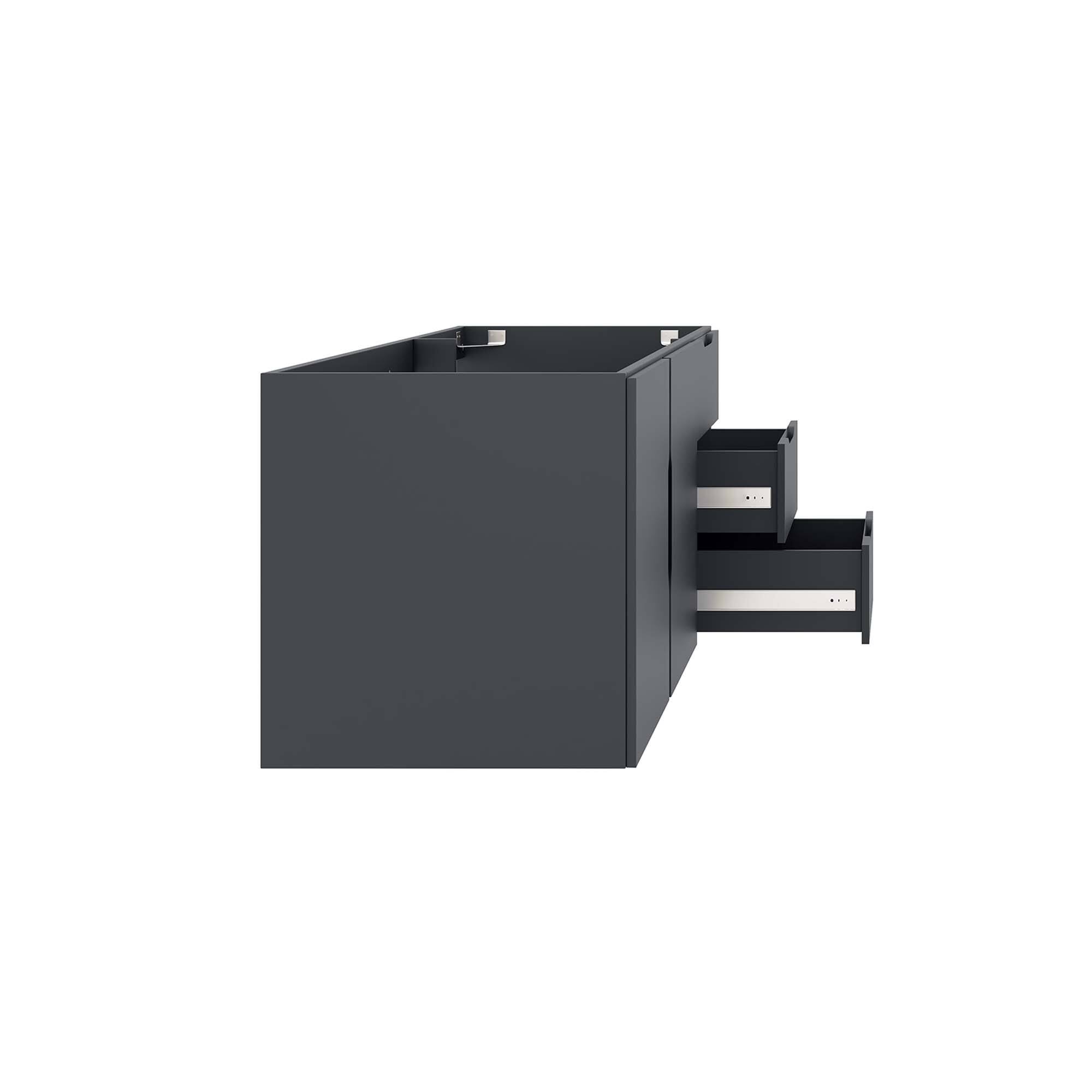 Alt View 1. Modway - Vitality Bathroom Cabinet Basin Not Included - Gray.