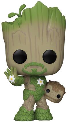 Funko - POP! Marvel: We Are Groot - Iron Man - COLLECTIBLES - Multicolor