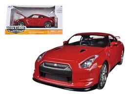 2009 Nissan GT-R R35 1/24 Diecast Car Model by Jada - Red