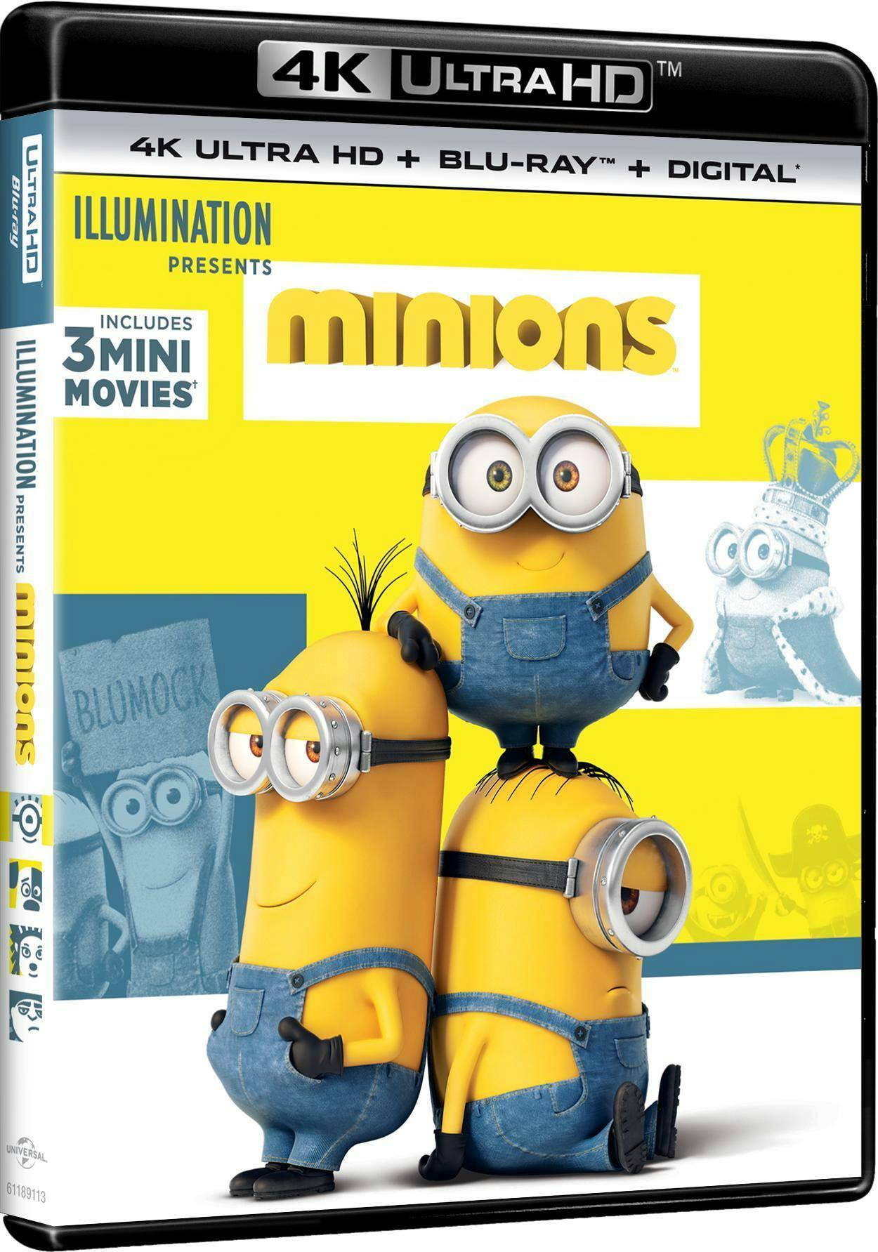 Angle. Minions   - 4K Blu-Ray.