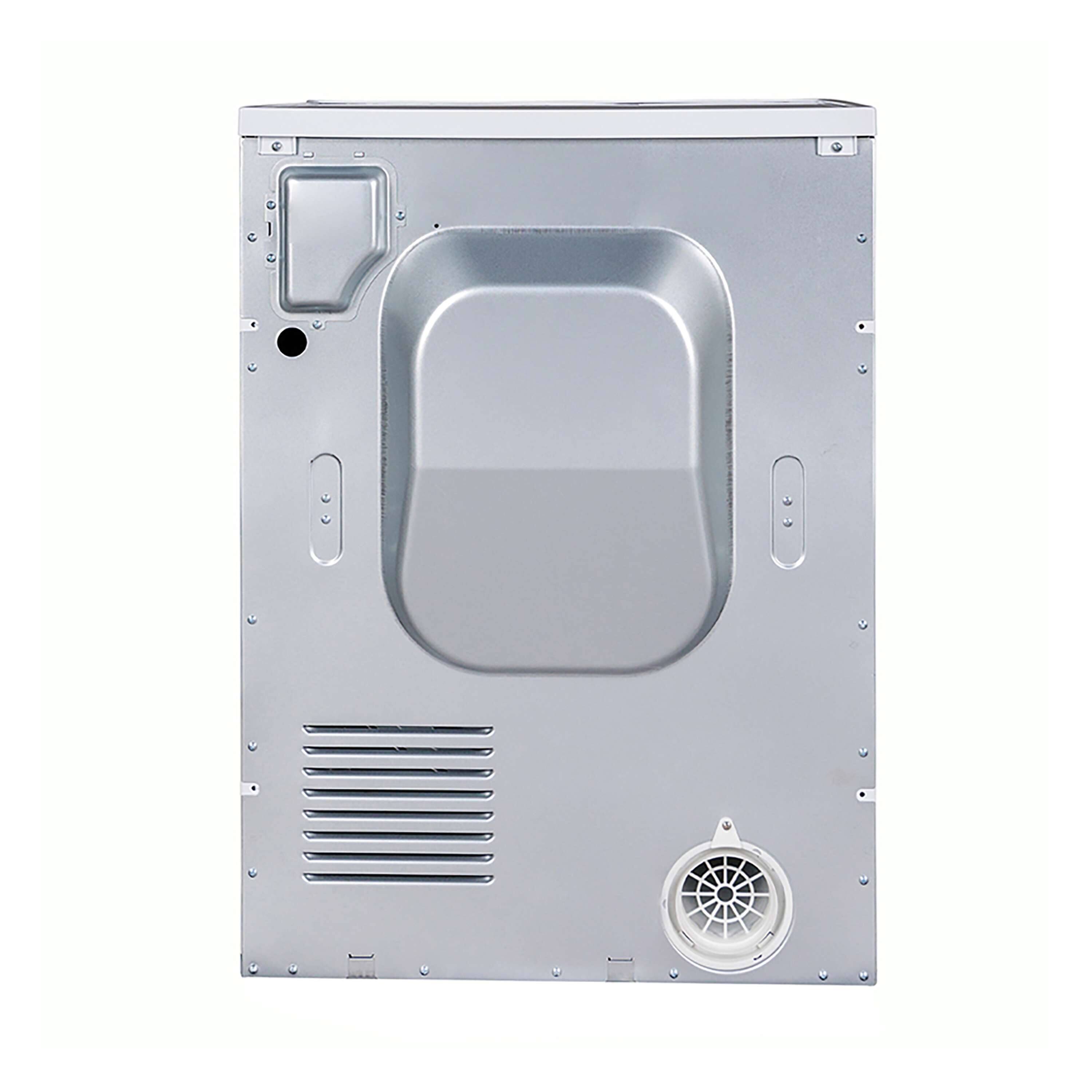 Alt View 10. Equator - Equator 4 cu.ft  ED 880 Deluxe 24" 220V Vented SENSOR Electric Dryer SANITIZE Touch Control DIGITAL - White.