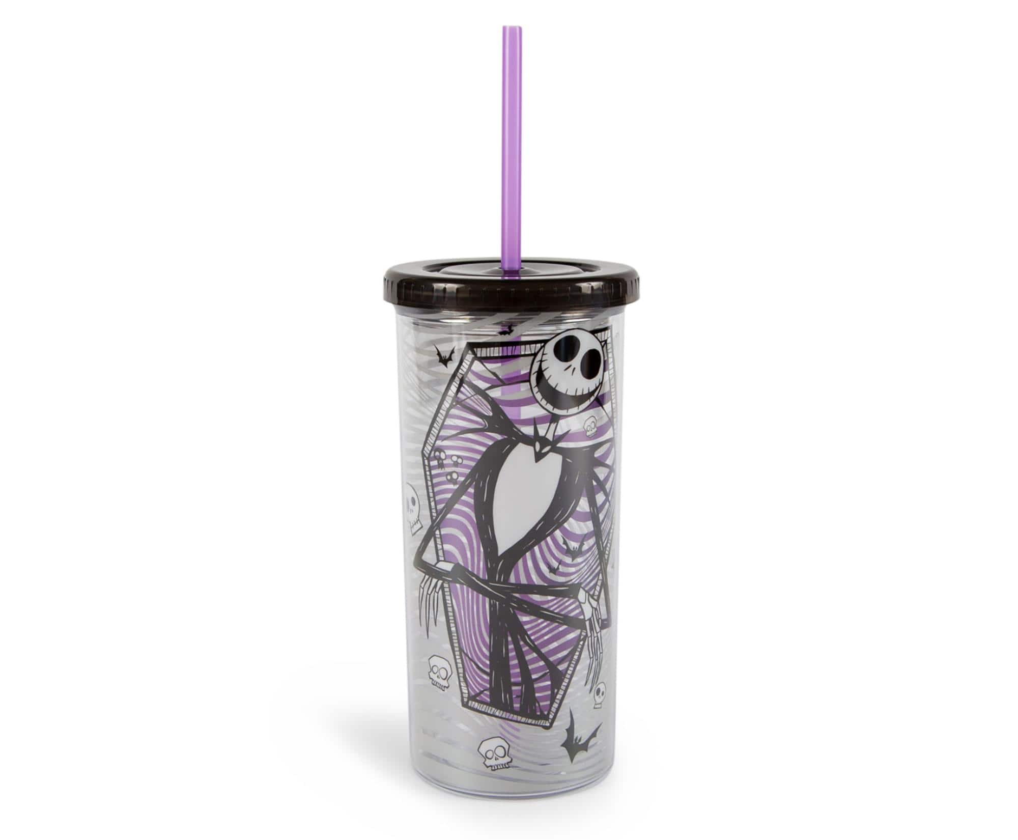 Disney - The Nightmare Before Christmas Jack Skellington Carnival Cup | 20 Ounces - Black