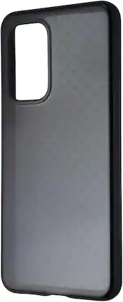 Front. Tech21 - Tech21 Evo Check Flexible Gel Case for Samsung Galaxy A53 5G Smoke - Smokey Black.